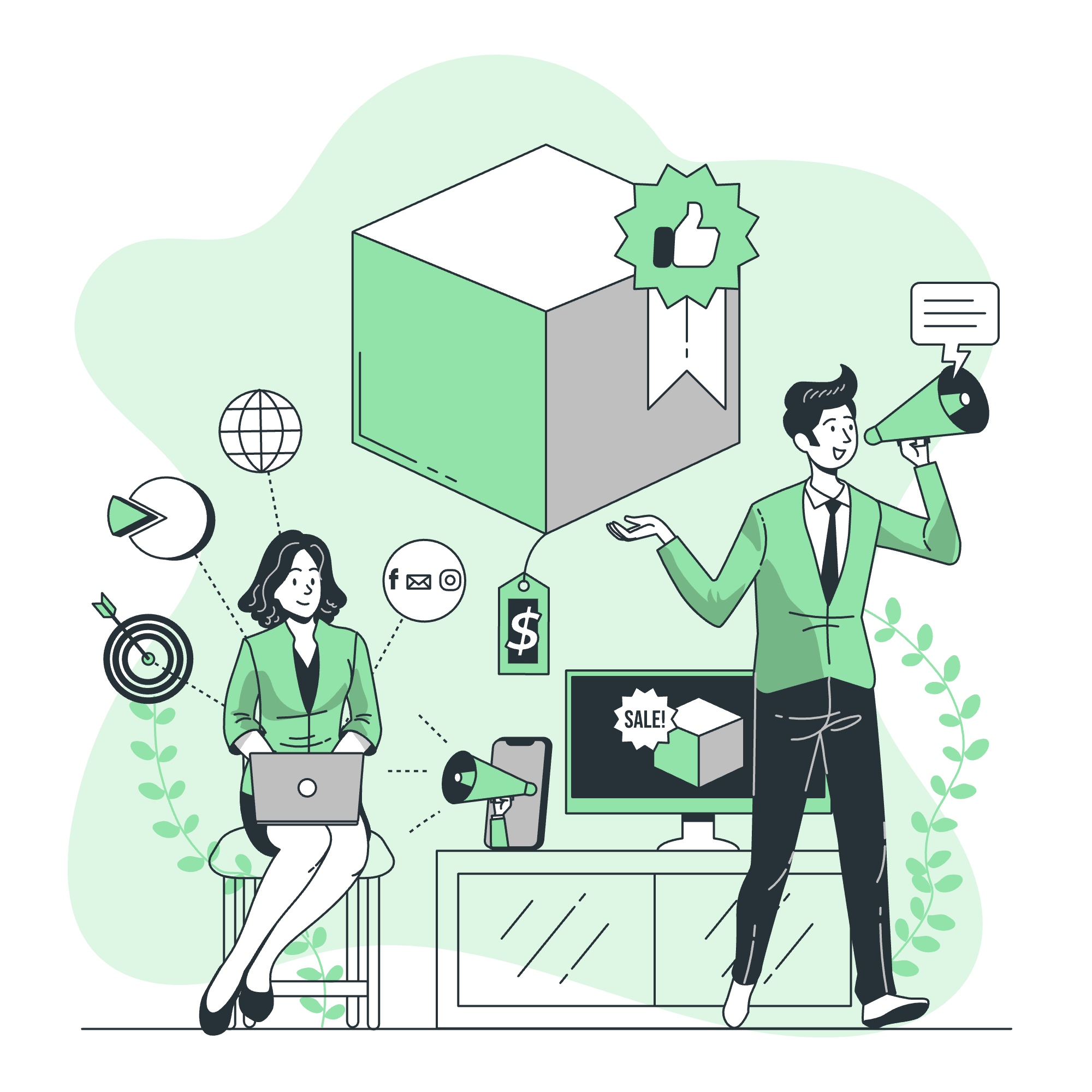 Marketing Illustration